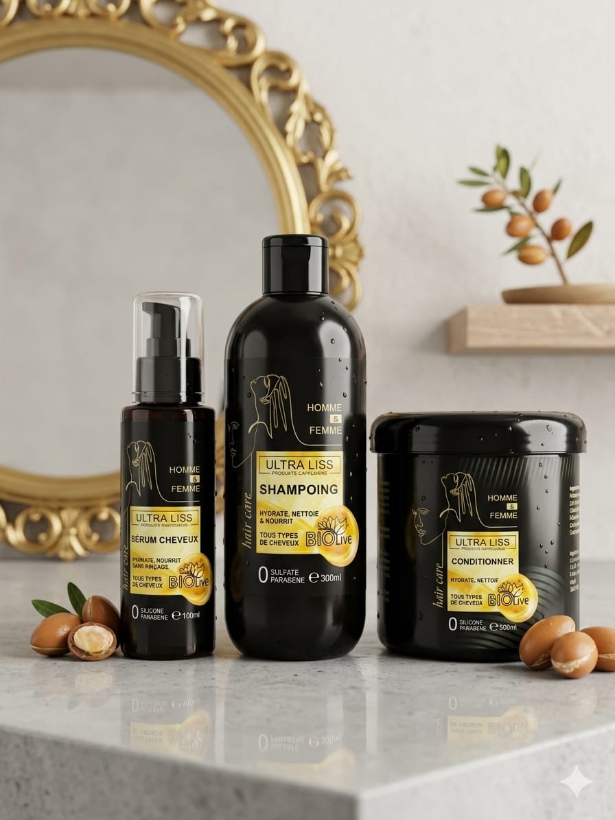 Pack shampooing utra liss+ pack shampooing romarin