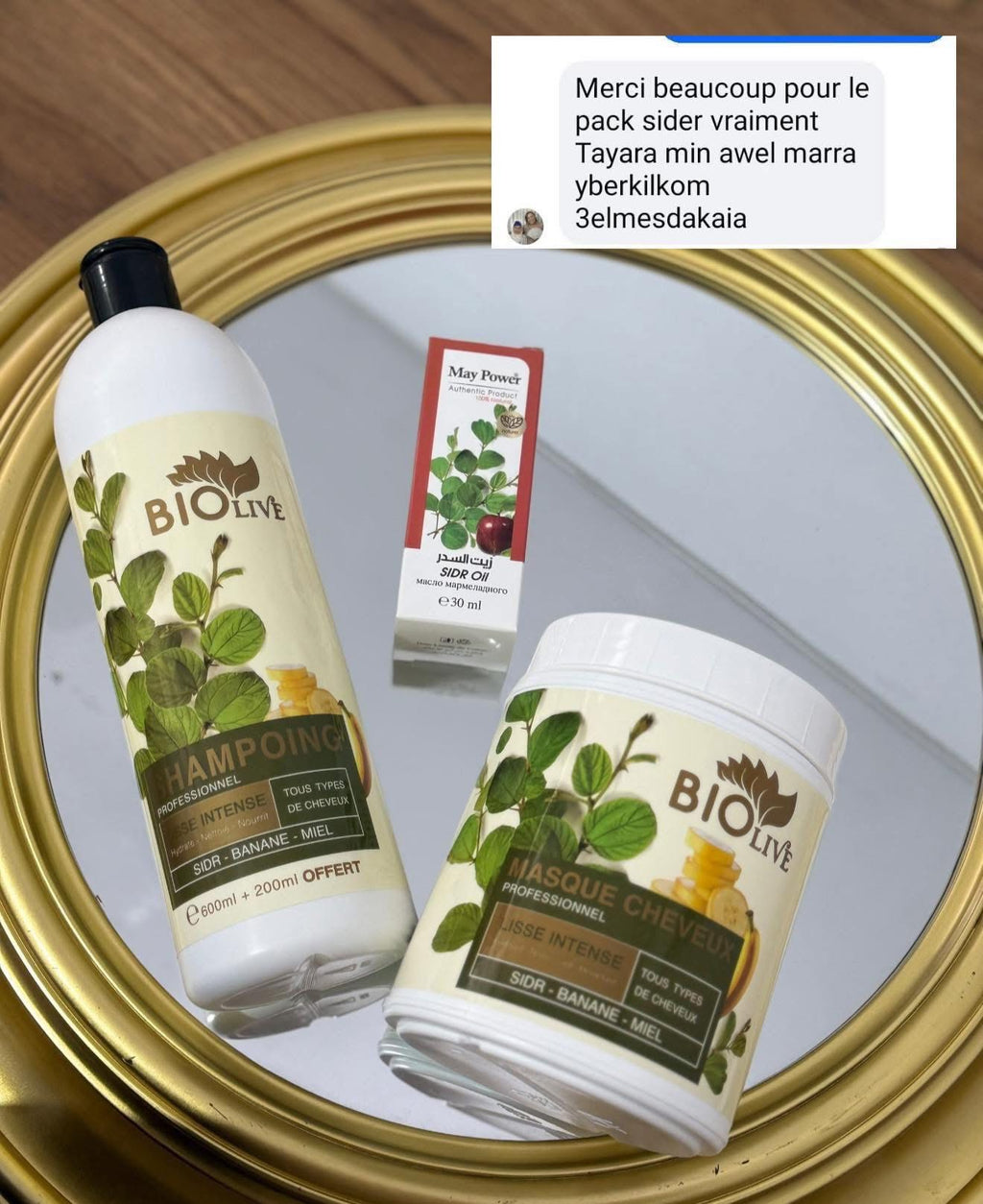 Pack shampoing sider